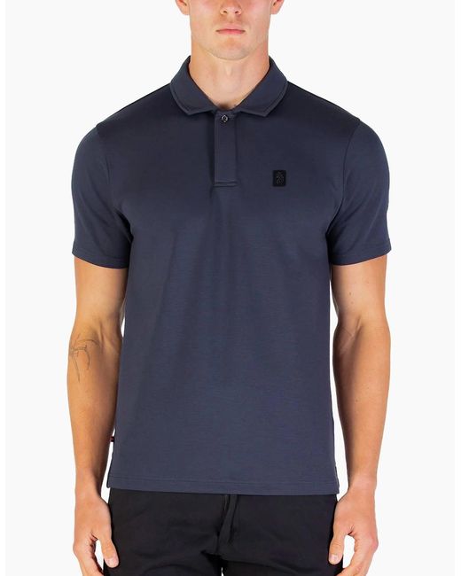 Luke 1977 Blue Breathtaking Poloshirt Porpoise for men