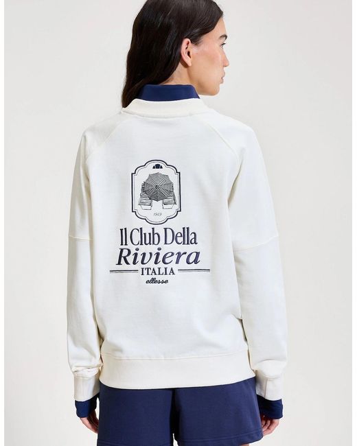 Ellesse White Rosmara Sweatshirt