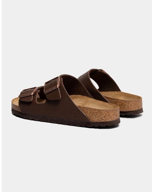 Birkenstock Arizona Brown Narrow Birko-Flor Sandals