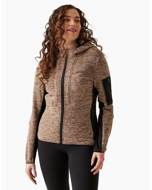 Regatta Brown Ladies Kemilia Fleece Jacket