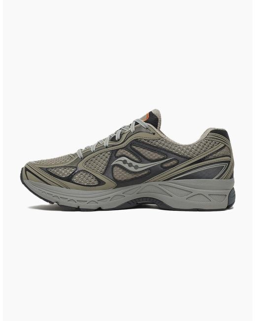 Saucony Gray Progrid Guide 7 Trek/Sage Trainers for men