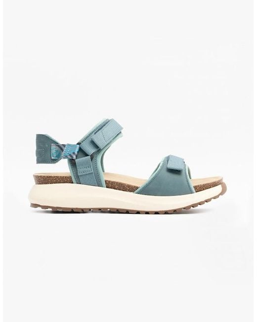 Josef Seibel Blue Annie 04 Touch Fasten Sandals Azur Combi