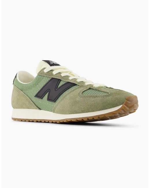 New Balance Green 471 Trainer Oregano/Dark Olivine for men