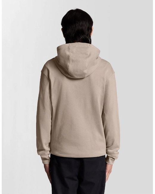 Lyle & Scott Natural And Pullover Hoodie for men