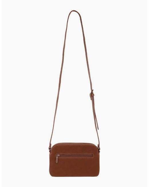 David Jones Brown Toulouse Messenger Bag