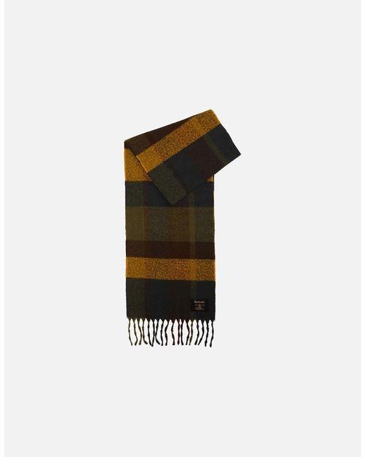 Barbour Black Westerdale Beanie & Scarf Set