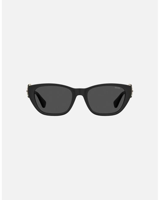 Moschino Multicolor Buckle Arms Sunglasses
