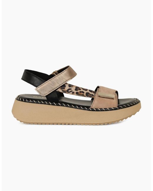 Gabor Brown Foam Sandals