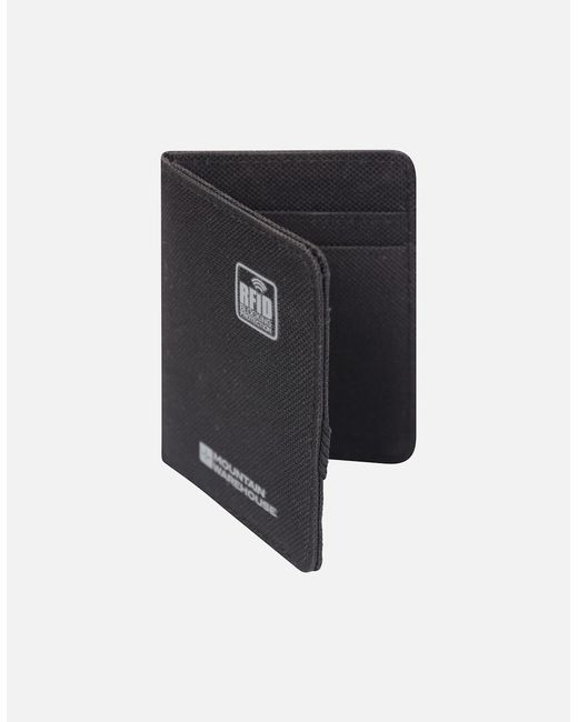 Mountain Warehouse Black Rfid Blocking Card Holder