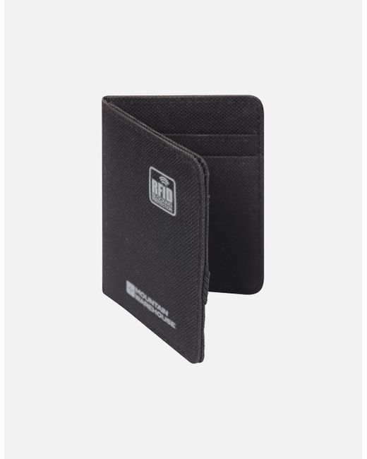 Mountain Warehouse Black Rfid Blocking Card Holder