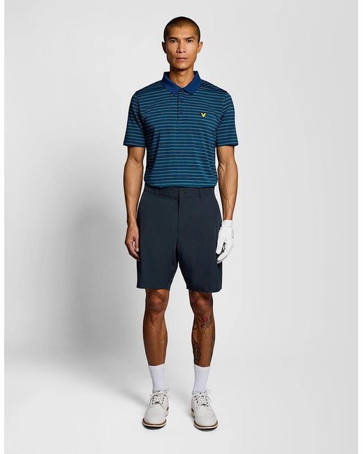 Lyle & Scott Blue Lightweight Technical Shorts for men