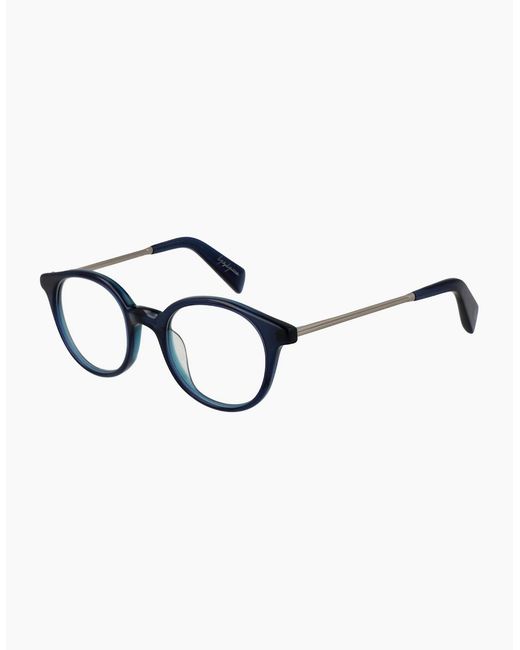 Yohji Yamamoto Blue Optical Frame Yy1008 620 47 for men
