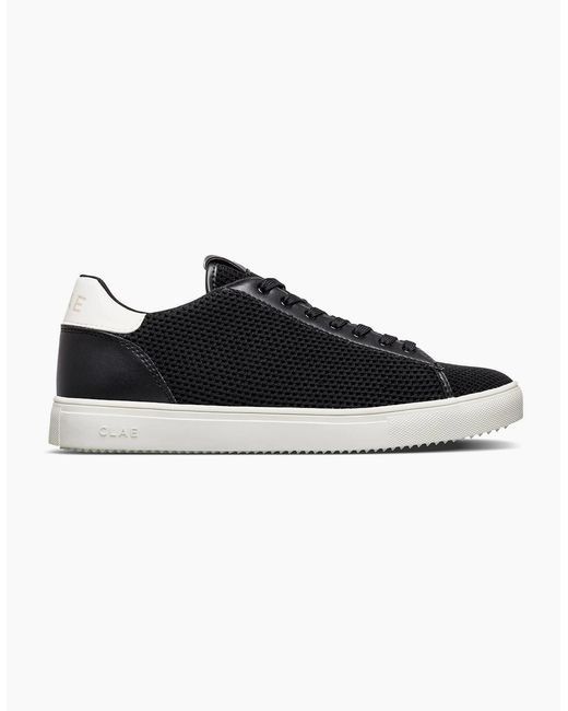 CLAE Black Adults Low Top Trainers for men