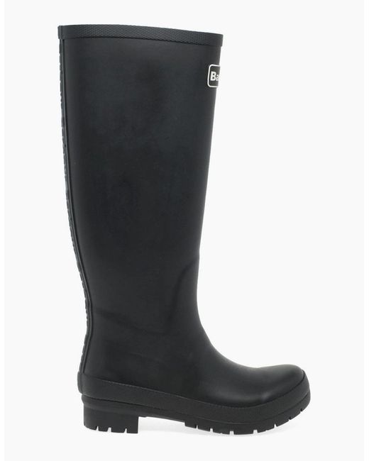 Barbour Black Abbey Wellingtons