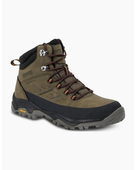 Regatta Brown Blake Waterproof Walking Boots for men