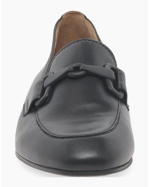 Gabor Black Jangle Loafers