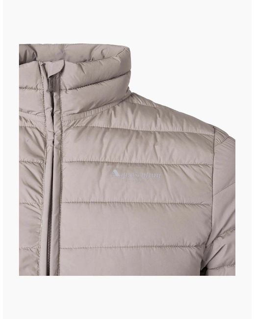 Aquascutum Gray Active 100Gr Mock Neck Jacket for men
