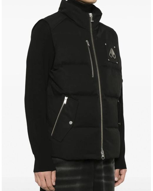 Moose Knuckles Black Westmount Gilet for men