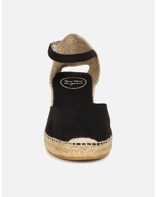Toni Pons Metallic Caldes Wedge Heel Espadrille Sandals