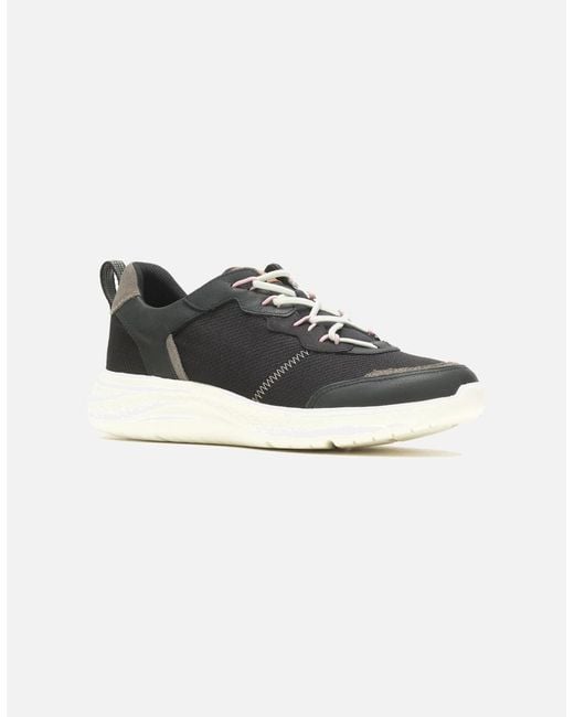 Hush Puppies Black Elevate Bungee Lace
