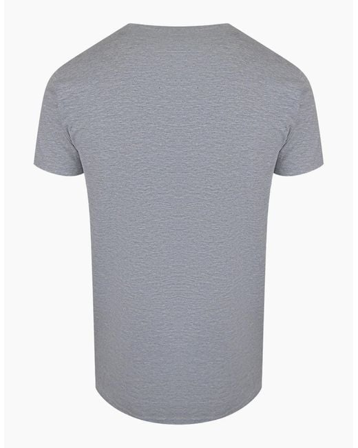 Palm Angels Gray Flag Logo T-Shirt