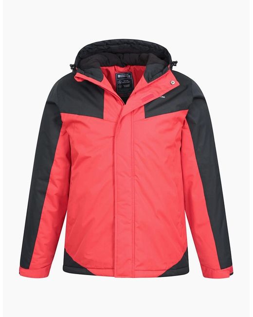 Mountain Warehouse Red Dusk Iii Ski Jacket for men