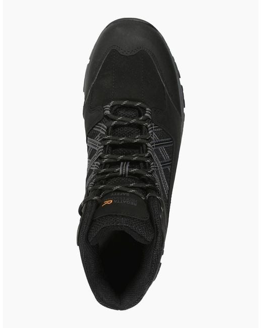 Regatta Black Professional Safety Shoes for men