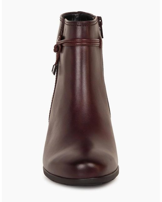 Gabor Brown Ela Ankle Boots