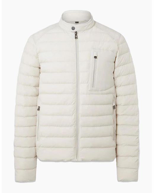 Belstaff White Chassis Jacket Cream for men
