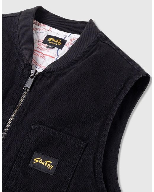 Stan Ray Blue Pork Chop Vest for men