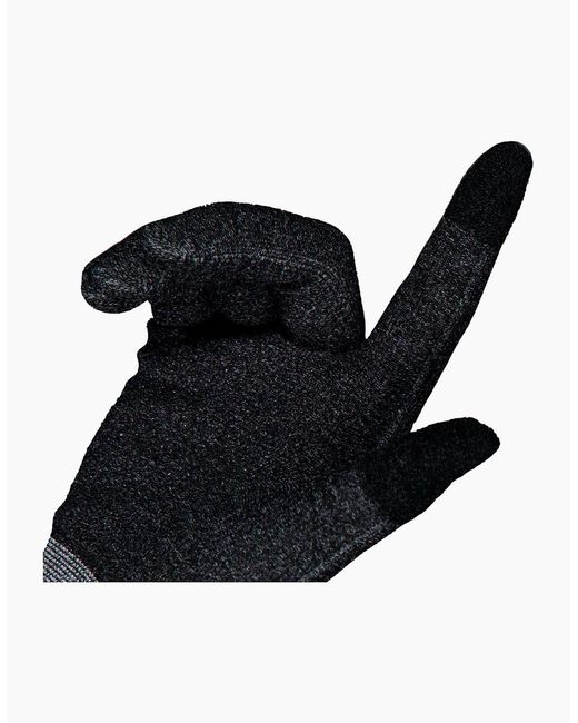 Nike Black Lightweight Knitted Running Gloves for men