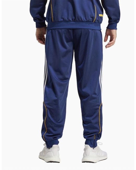 Adidas Blue Real Madrid Retro Tracksuit Bottoms 99/00 for men