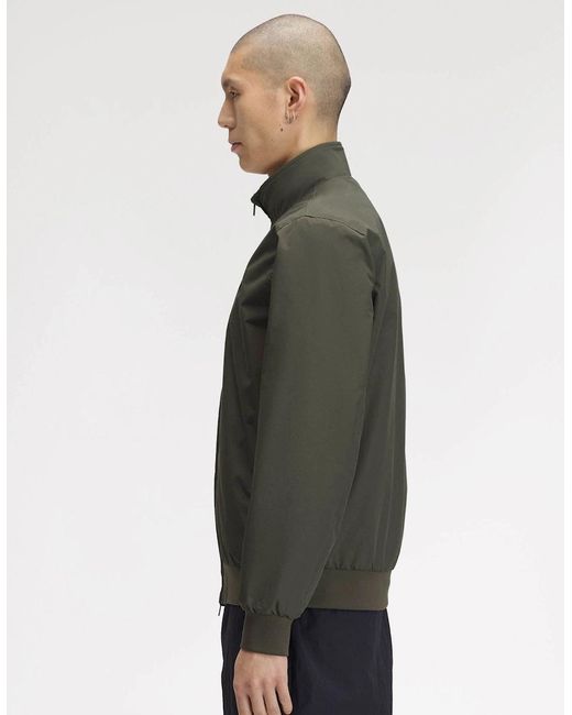 Fred Perry Green Brentham Jacket for men