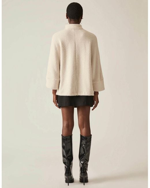 James Lakeland Natural Batwing Cream Jacket