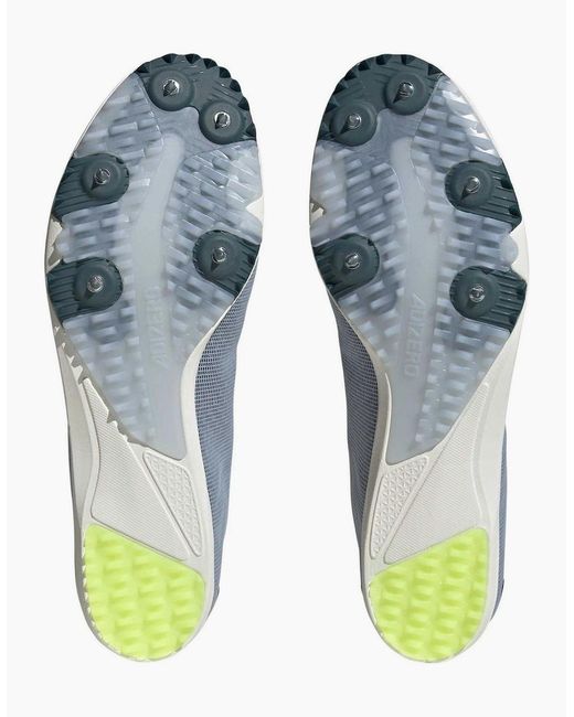 Adidas Blue Adizero Xcs 99 Lace Up Spike Road Sneakers for men