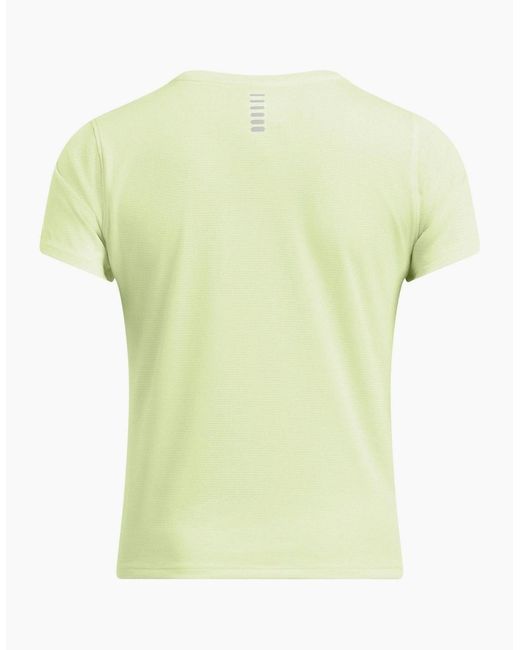 Under Armour Yellow Armour Ua Launch Elite Short Sleeve