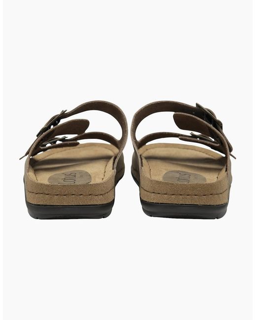 Lotus Brown St Ives Mule Sandals for men