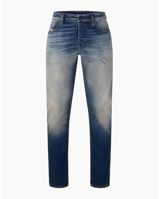 DIESEL Blue Safado X Straight Leg Jeans for men