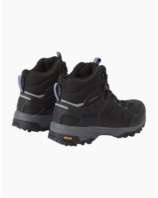 Regatta Black Ladies Regen Walking Boots