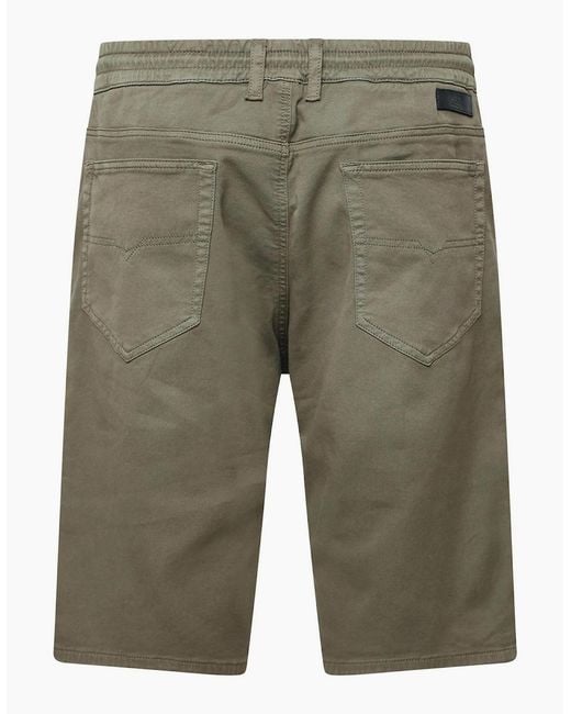 DIESEL Green Narrot Ne R Short Denim Shorts for men