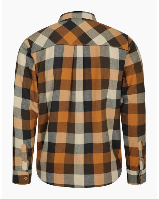 Mountain Warehouse Multicolor Trace Flannel Long-Sleeved Shirt for men