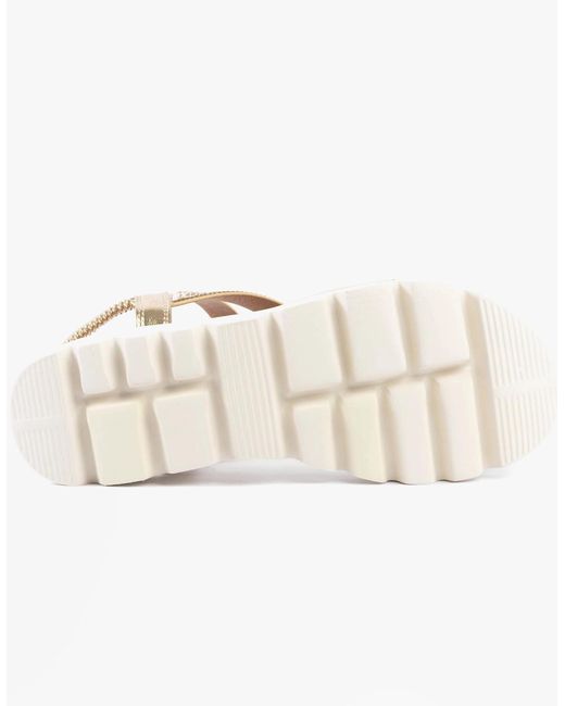 Heavenly Feet White Fresco Sandals