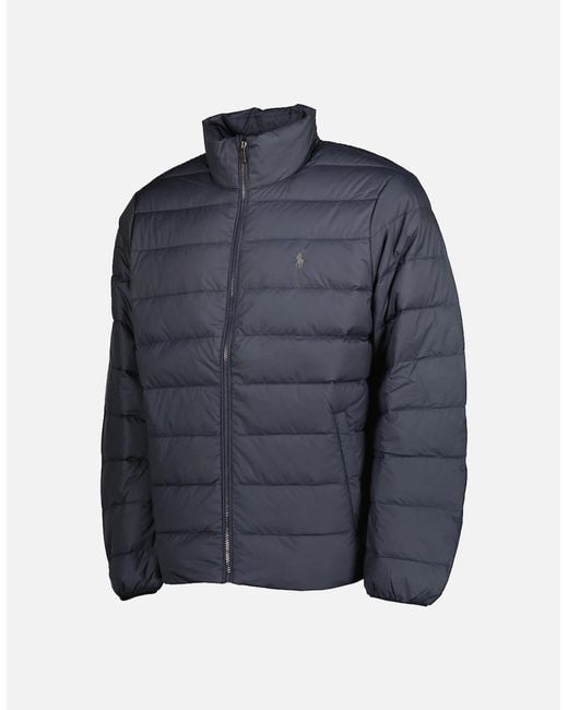 Ralph Lauren Blue Colden Packable Down Jacket for men
