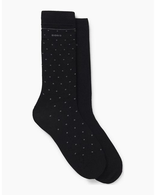 Boss Black 2 Pack Of Bamboo Socks for men