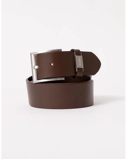 Boss Brown Boss Connio Leather Belt Nos for men