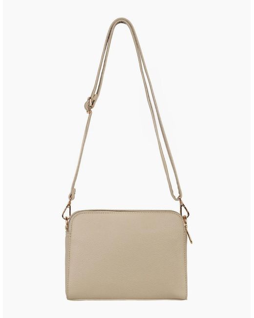 David Jones Natural Madrid Shoulder Bag
