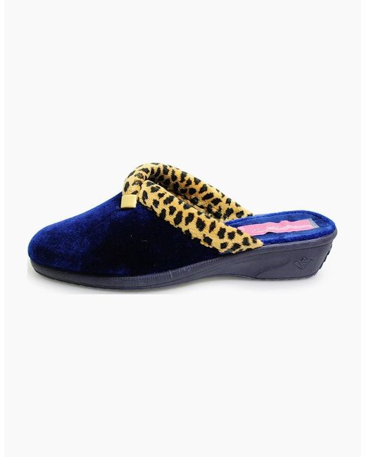 Lunar Blue Michelle Slippers