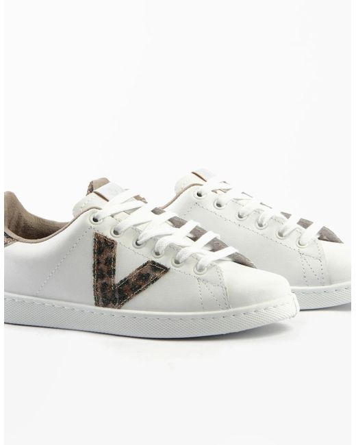 Victoria Natural Tenis Trainers Taupe