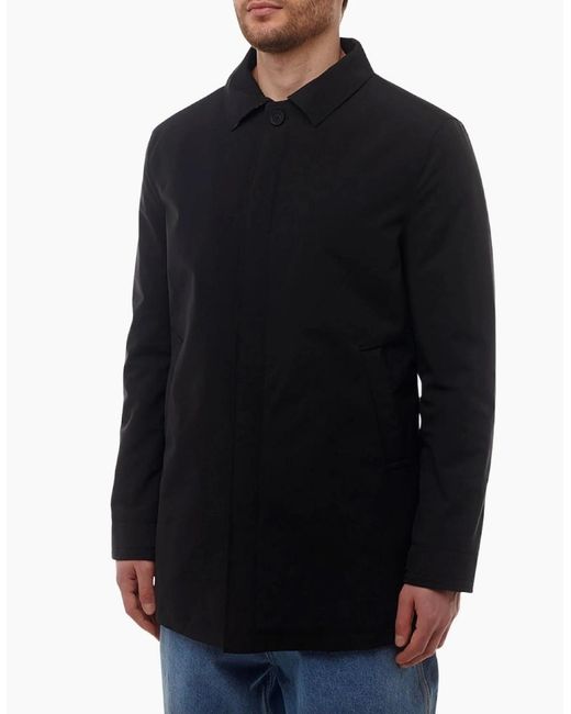 Aquascutum Blue Active Shell Active Mid Trench Jacket for men
