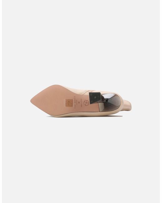 Ted Baker White Liya Leather Ankle Boots